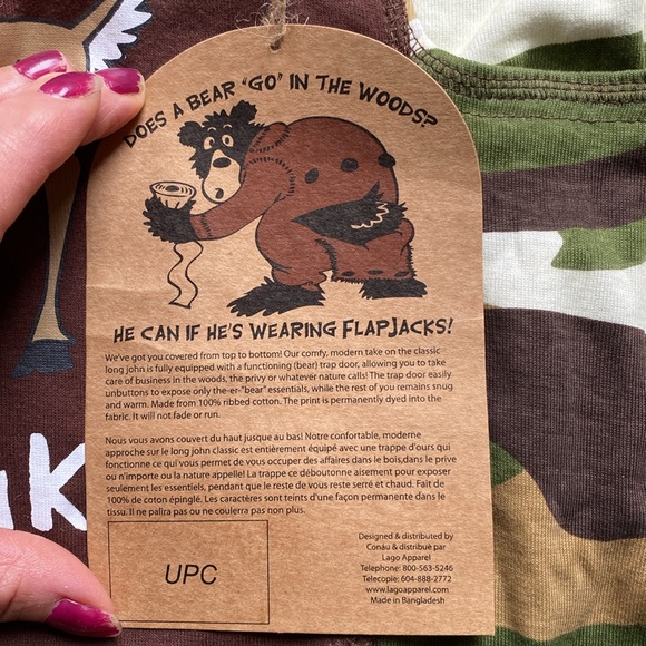 Lazy One Camo Long Underwear with “trap door” - Picture 12 of 15